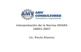 INTERPRETACION OHSAS 18001