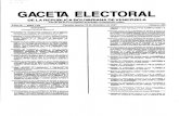 Gaceta Electoral 405