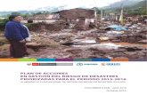 Plan de Acciones Gestion Riesgo de Desastres 2015 2016