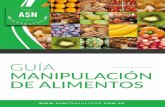 ASN Consultora - Guía Manipulación de Alimentos
