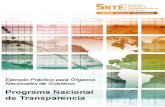 SNTE - CES04a - Ejemplo Programa Nacional de Transparencia