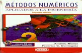 Métodos Numéricos Aplicados a La Ingeniería, 2da Edición - Antonio Nieves & Federico C. Domínguez