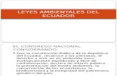 Leyes Ambientales Del Ecuador
