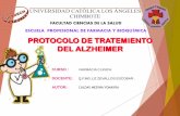 Alzheimer Protocolo Tratamiento II Unidad