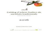 Cataleg de Varietats Tradicionals d'Arbres Fruiters