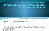 1Evaluacion Psicologica Modelo y Conceptos 2