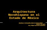 Arquitectura Novohispana en El Estado de México