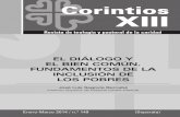 Diálogo Bien Común Inclusión de Los Pobres Corintios XIII