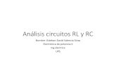 Análisis Circuitos RL y RC