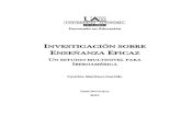Investigación sobre Enseñanza Eficaz un Estudio Multinivel para Iberoamaérica