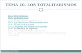 10 Los Totalitarismos