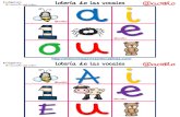 Lotería Bingo de Las Vocales PDF