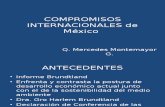Compromisos Internacionales de México
