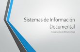 Sistemas de Información Documental