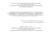 ESTRUCTURA ORGANIZATIVA Y FUNCIONAL DEL INSTITUTO UNIVERSITARIO DE TECNOLOGIA BOMBERIL AMBIENTE ACADÉMICO MÉRIDA