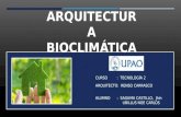 arquitectura bioclimatica - analisis de casos