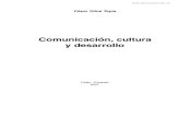 Comunicacion, Cultura y Desarrollo