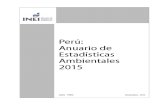 +07 INEI - Perú - Anuario de estadísticas ambientales 2015