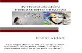 Introducción Al Pensamiento Creativo 10 de Feb 2016