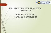 Caso Leasing Financiero