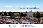 Espacios de Memoria en La Argentina. Catalogo Web