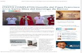 Texto Completo Homilía Del Papa Franc Domingo de Ramos