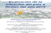 IUDOP Evaluación del país Año 2015 - El Salvador