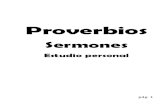 Proverbios (Sermones Estudio Personal) 2016