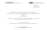 Informe Anual de la Comisión Interamericana de Derechos Humanos OEA 2015