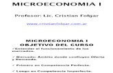Clases Microeconomia economicas UBA