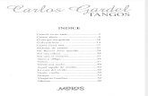 PARTITURAS-TANGOS-Carlos Gardel - 18 Tangos - Voz y Piano, Cifrado Guitarra