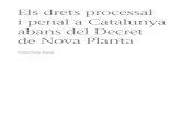 Els Drets Processal i Penal a Catalunya Abans Del Decret de Nova Planta (3)