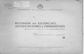 Decreto 1429 Régimen de Licencias, Justificaciones y Franquicias