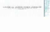 Laude vs. Ginez-Jabalde (MCLE)
