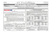 Diario Oficial El Peruano, Edición 9264. 09 de marzo de 2016