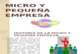 Historia de la Micro y Pequeña Empresa
