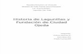Fundación de Ciudad Ojeda y historia de Lagunillas