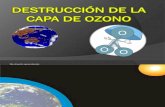 Destrucción de La Capa de Ozono1