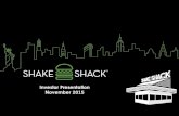 SHAK Shakeshack Nov 2015 Investor Presentaiton