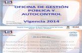 Rendicion de Cuentas 2014 OGPA