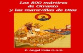 Los 800 mártires de Otranto y las maravillas de Dios