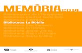 Memòria 2014-Biblioteca la Bòbila