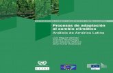 Procesos de adaptación al cambio climático Análisis de América Latina