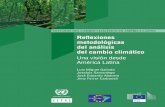 Reflexiones metodológicas del análisis del cambio climático Una visión desde América Latina