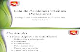 Presentación Sala Técnica Profesional (SATP)
