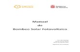 Manual de Bombeo Solar Fotovoltaico