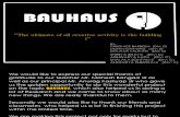 History Bauhaus creo