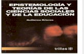 Epistemología y Teorías de Las Ciencias Sociales