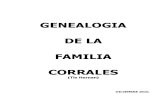 Genealogia Corrales. Costa Rica.
