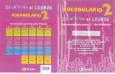 Cuadernos de Lengua, 2º Primaria,_vocabulario, Edit. Bruño